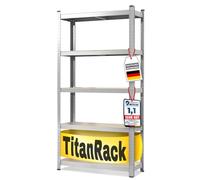 KARAT Rayonnage pour charges lourdes - Garage, atelier, à encastrer, angulaire, pour pneus (galvanisé, 200 x 90 x 30 cm)