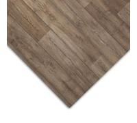 KARAT Revêtement de sol en vinyle effet bois - Carreaux de Sol en PVC - Antidérapant Imperméable - Pour Cuisine Salon Salle de bain - Sans phtalates,100x300 cm, CV Atlantic | Chêne antique 606M
