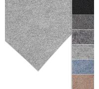 KARAT - Revêtement en Feutre aiguilleté - Moquette de Voiture Personnalisable - Tapis Automobile Universel Antistatique - Garniture intérieure pour Tous véhicules - Superflex Gris Clair, 200x600 cm
