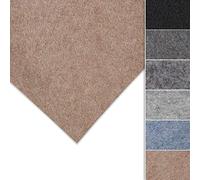 KARAT - Revêtement en Feutre aiguilleté - Moquette de Voiture Personnalisable - Tapis Automobile Universel Antistatique - Garniture intérieure pour Tous véhicules - Superflex Beige, 200x200 cm