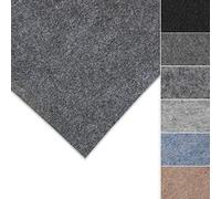 KARAT - Revêtement en Feutre aiguilleté - Moquette de Voiture Personnalisable - Tapis Automobile Universel Antistatique - Garniture intérieure pour Tous véhicules - Superflex Anthracite, 200x450 cm