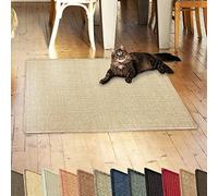 KARAT Sisal Tapis de sol en sisal résistant et disponible dans de nombreuses couleurs et tailles (40 x 60 cm, ivoire)