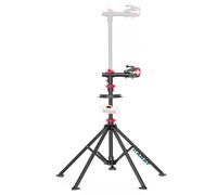 KARAT Support de montage de vélo, support de réparation, réglable en hauteur à 360°, rotatif, avec grand plateau à outils, robuste, pour VTT, vélos jusqu'à 30 kg, Lois