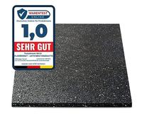 KARAT - Tapis Anti-Vibrations Machines à Laver, sèche-Linge - Personalisable, Isolante, Insonorisante - Qualité Allemande - Matelas d'isolation Acoustique, résistant -30°C/100°C - 125x125 cm | 20 mm