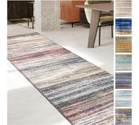 KARAT Tapis de Passage - Tapis de Séjour Cuisine- Tapis Surface trufté antidérapant pour Salon Chambre à Coucher - Certifié Oeko-Tex - Adapté au Chauffage par Le Sol (Cudillero, 80x300 cm)