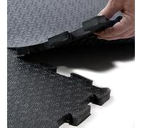 KARAT Tapis d'Écurie en Caoutchouc neuf vulcanisé, Revêtement de Sol Puzzle Antidérapant pour Stalles et Logement des Animaux, Confort Isolation Résistant, sans substances nocives, 20 mm | 120x80 cm