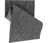 KARAT Tapis Ignifuge Dalton pour Sol,Protection Fiable contre les Étincelles et la Chaleur,Idéal pour Brasero,Barbecue et Cheminée,Résistant au Feu, pour Terrasse Balcon Jardin (100x120 cm Anthracite)