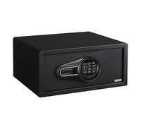 KARAT Tresor Coffre-fort avec affichage LED - 20 x 42 x 38 cm - Anthracite - Serrure à combinaison électronique - Coffre-fort mural pour la maison avec boulons de verrouillage (Sadiola)