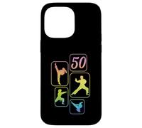 Karaté 50ème Anniversaire Taekwondo Femme 50 Ans Coque pour iPhone 14 Pro Max