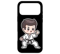 Karate Boy Dessin Karateka Kumite Coque pour iPhone 17 Pro Max