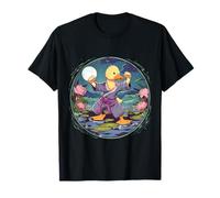 Karaté Canard Floral Artwork Jiu-Jitsu Arts Martiaux Amoureux de canard T-Shirt