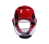 Karaté - Casque de taekwondo pour entraînement de taekwondo - Rouge - Taille L