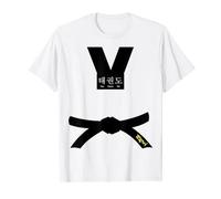 Karaté Ceinture Costume Judo Taekwondo Dobok Kung-Fu Kimono T-Shirt