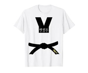 Karaté Ceinture Costume Judo Taekwondo Dobok Kung-Fu Kimono T-Shirt