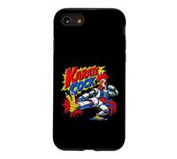Karaté Coq Robot Coq Poulet Arts Martiaux Kick Coque pour iPhone SE (2020) / 7/8
