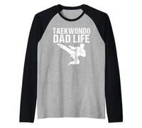 Karaté Dad Life Shirt - Game Day Sports Dad Tee Manche Raglan