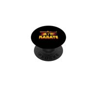 Karate-Do rétro : Classique et Intemporel PopSockets PopGrip Adhésif