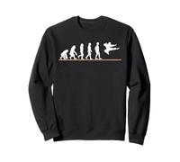 Karaté Evolution Arts Martiaux Taekwondo Kung Fu Sweatshirt