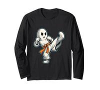 Karaté fantôme d'halloween Manche Longue