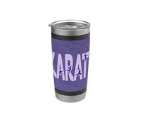 Karaté Femelle Gobelet isotherme en acier inoxydable double paroi
