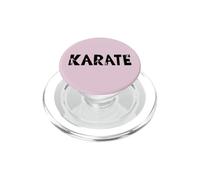 Karaté Femme Noir PopSockets PopGrip pour MagSafe