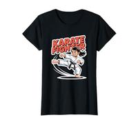 Karaté Fighting Martial Arts Girl T-Shirt