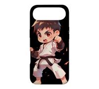 Karaté Garçon Anime Taekwondo Combattant Arts Martiaux Enfants Coque pour iPhone Air