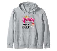 Karaté Girl Forget Being A Princess I Wanna Be A Black Belt Sweat à Capuche