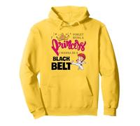 Karaté Girl Forget Being A Princess I Wanna Be A Black Belt Sweat à Capuche