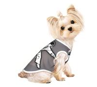 Karate-highkick-icon T-shirt sans manches imprimé pour animal domestique Mode Intérieur Extérieur Vêtements quotidiens Débardeur de fête