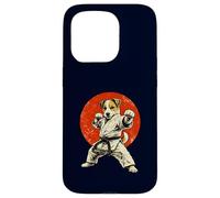 Karaté Jack Russell Terrier Chien d'arts Martiaux Japonais drôle Coque pour iPhone 15 Pro
