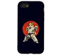 Karaté Jack Russell Terrier Chien d'arts Martiaux Japonais drôle Coque pour iPhone SE (2020) / 7/8