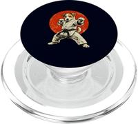 Karaté Jack Russell Terrier Chien d'arts Martiaux Japonais drôle PopSockets PopGrip pour MagSafe