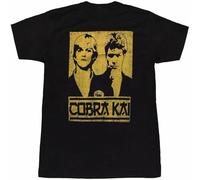 Karate Kid Johnny Lawrence and John Kreese T-Shirt Black 3XL