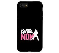 Karaté Maman Arts Martiaux Mère Fighter Femmes Dojo Entraînement Coque pour iPhone SE (2020) / 7/8