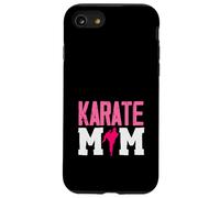 Karaté Maman Arts Martiaux Mère Fighter Silhouette Coque pour iPhone SE (2020) / 7/8