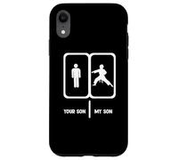 Karaté Maman garçon Ton Fils Mon Fils Karaté Papa Coque pour iPhone XR