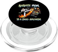 Karaté Mom to A Small Avalanche Martiaux Praticien PopSockets PopGrip pour MagSafe