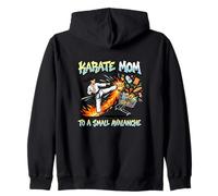 Karaté Mom to A Small Avalanche Martiaux Praticien Sweat à Capuche