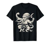 Karaté Octopus - Black Belt Funny Animal Design MMA Fans T-Shirt