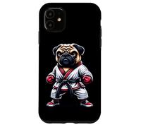 Karate Pug Maître des Arts Martiaux Coque pour iPhone 11