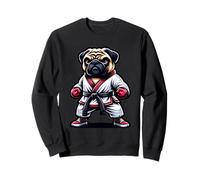 Karate Pug Maître des Arts Martiaux Sweatshirt