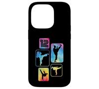 Karaté Taekwondo 12ème Anniversaire Fille 12 Ans Coque pour iPhone 14 Pro