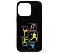 Karaté Taekwondo 17ème Anniversaire Fille 17 Ans Coque pour iPhone 13 Pro