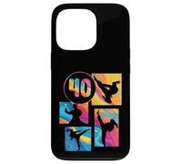 Karaté Taekwondo 40ème Anniversaire Femme 40 Ans Coque pour iPhone 13 Pro