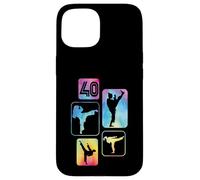Karaté Taekwondo 40ème Anniversaire Femme 40 Ans Coque pour iPhone 15