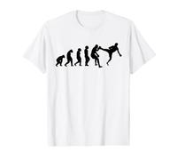 Karaté Taekwondo Aikido Ju-Jutsu Kung-Fu Evolution Karaté. T-Shirt Graphique avec Valeur
