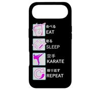 Karaté Taekwondo Aïkido Ju-Jutsu Kung Fu Mangez du KARATÉ Sommeil Coque pour iPhone Air