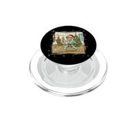 Karaté Taekwondo Elfe Planche de karaté rétro pour Arts Martiaux PopSockets PopGrip pour MagSafe