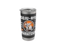 Karateka Goju-Ryu : le design parfait pour les fans de karaté Gobelet isotherme en acier inoxydable double paroi